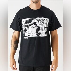 Thrasher T-shirt 100% cotton "Oh God! Why can't my boyfriend skate?!" size L